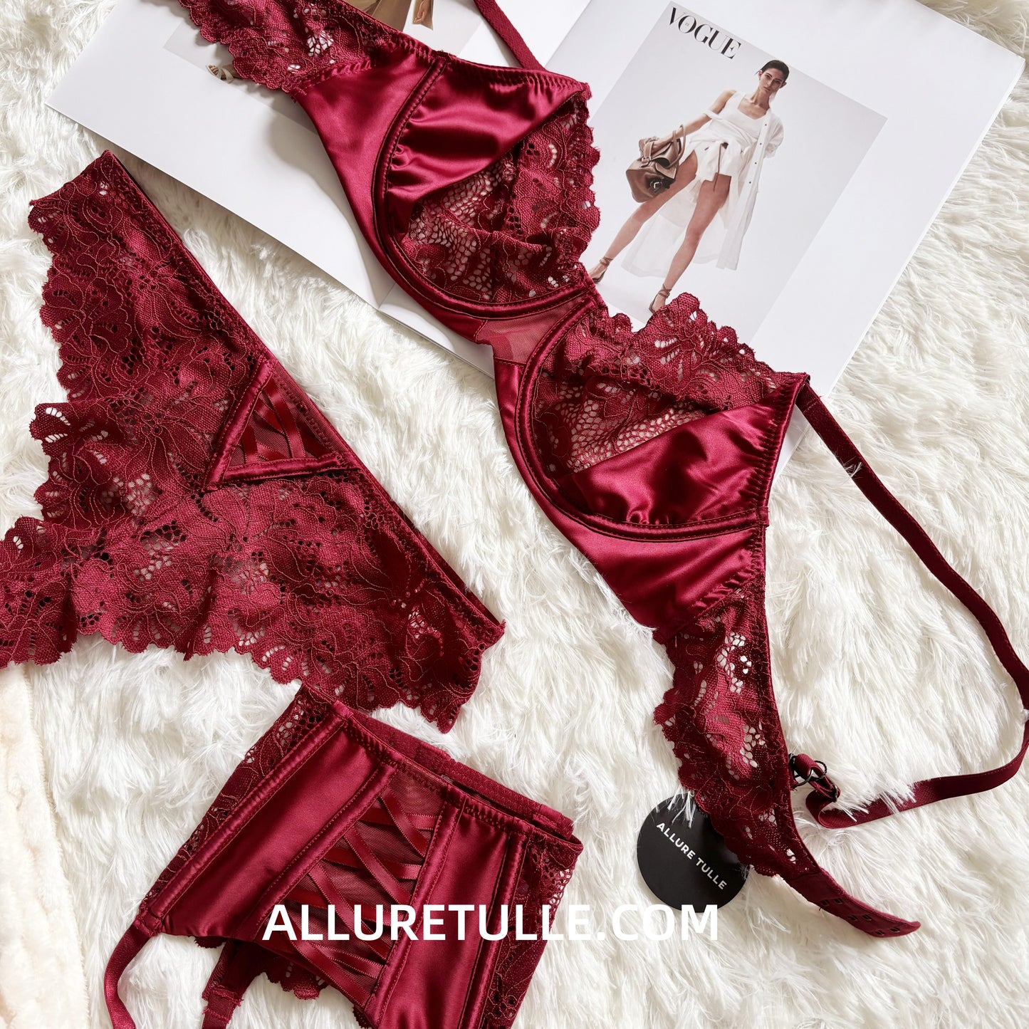 The Scarlett Satin Red